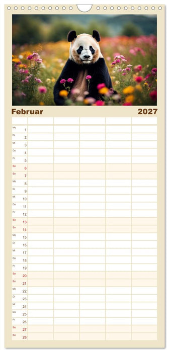 Großer Pandabär (CALVENDO Familienplaner 2027)