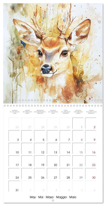 Watercolor Journeys (CALVENDO Monthly Calendar 2027)