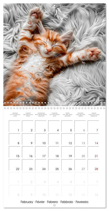 KITTEN Cuteness overload (CALVENDO Monthly Calendar 2027)