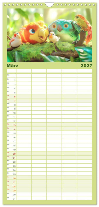 Kleine Wunderwelt - Kinderkalender (CALVENDO Familienplaner 2027)