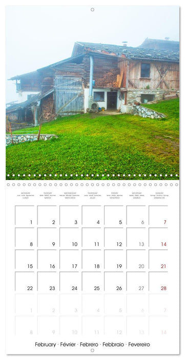 South Tyrol a hard life (CALVENDO Monthly Calendar 2027)
