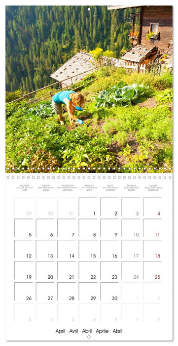 South Tyrol a hard life (CALVENDO Monthly Calendar 2027)
