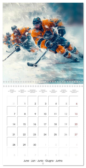 THE SPIRIT OF ICE HOCKEY (CALVENDO Monthly Calendar 2027)