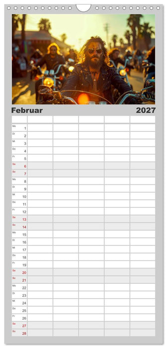 Motorrad tolle Momente (CALVENDO Familienplaner 2027)
