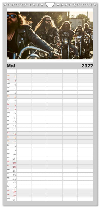 Motorrad tolle Momente (CALVENDO Familienplaner 2027)