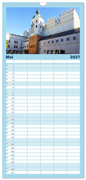 Stettin - Bedeutende Hafenstadt in Polen (CALVENDO Familienplaner 2027)