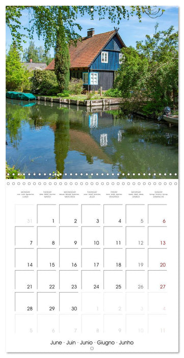 Spreewald - A Natural Paradise (CALVENDO Monthly Calendar 2027)