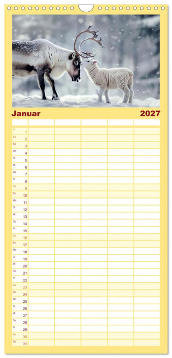 Wenn Vertrauen siegt (CALVENDO Familienplaner 2027)