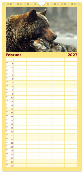 Wenn Vertrauen siegt (CALVENDO Familienplaner 2027)