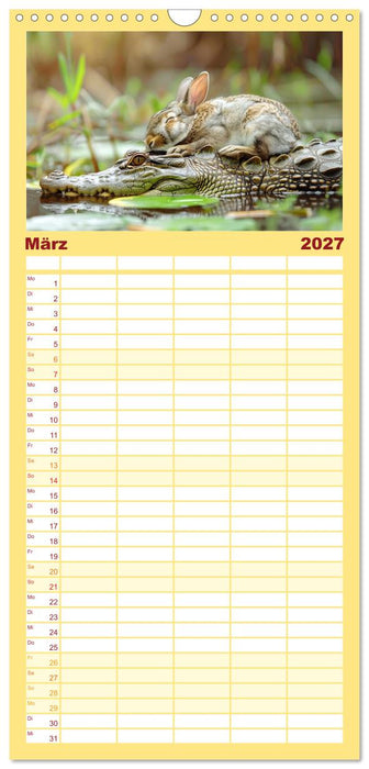 Wenn Vertrauen siegt (CALVENDO Familienplaner 2027)