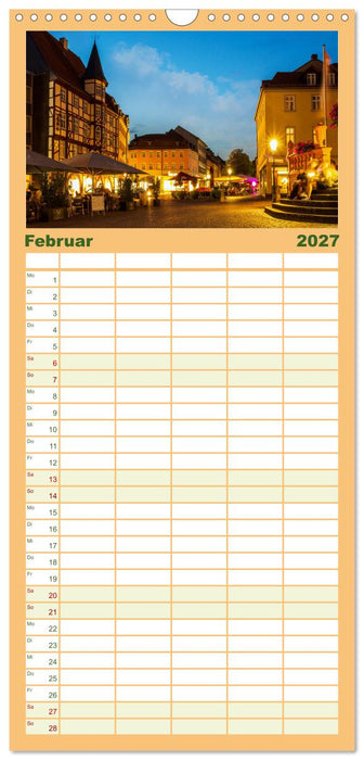 Fulda in Bildern - Das Herz Hessens (CALVENDO Familienplaner 2027)