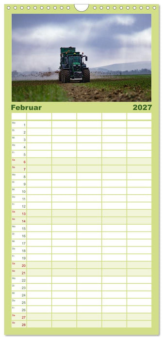 Moderne Landtechnik (CALVENDO Familienplaner 2027)