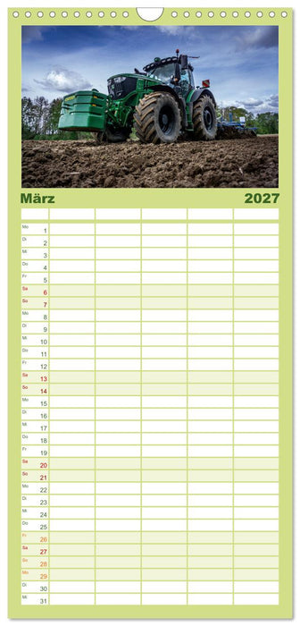 Moderne Landtechnik (CALVENDO Familienplaner 2027)