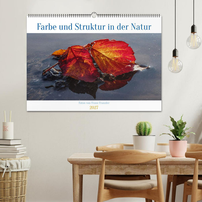 Farbe und Struktur in der Natur (CALVENDO Wandkalender 2027)