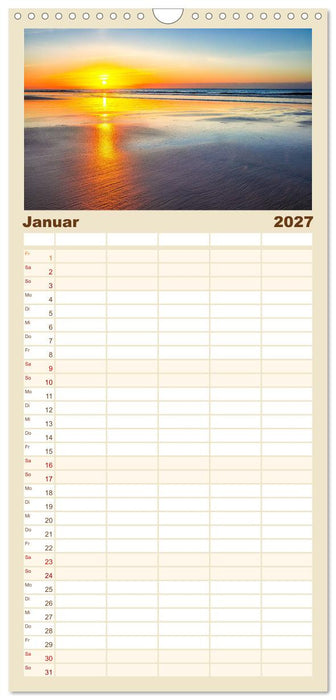 Malerisches Fuerteventura (CALVENDO Familienplaner 2027)