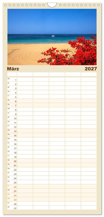 Malerisches Fuerteventura (CALVENDO Familienplaner 2027)