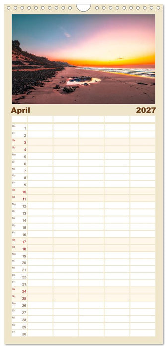 Malerisches Fuerteventura (CALVENDO Familienplaner 2027)