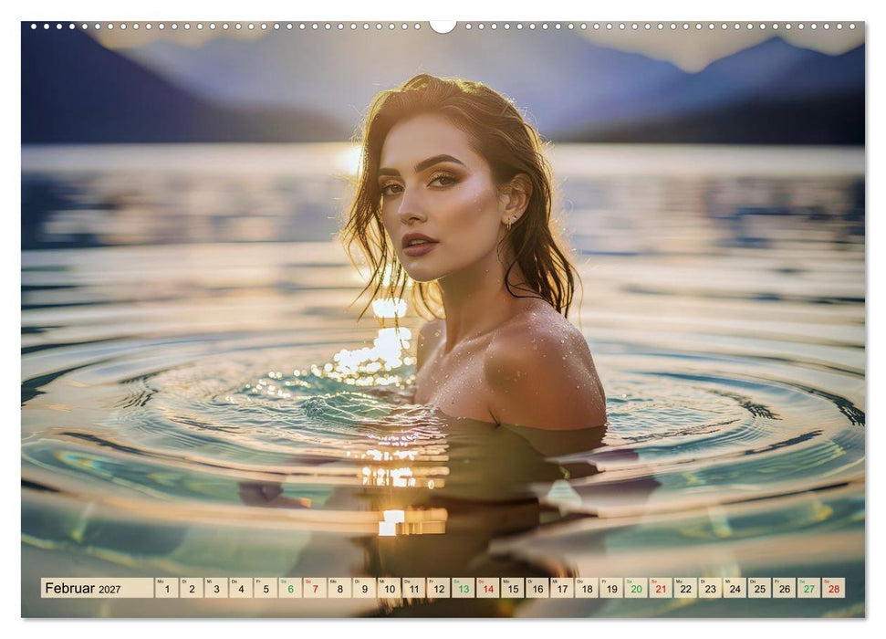 Sanfte Erotik im kühlen See (CALVENDO Wandkalender 2027)