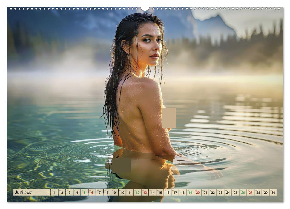 Sanfte Erotik im kühlen See (CALVENDO Wandkalender 2027)