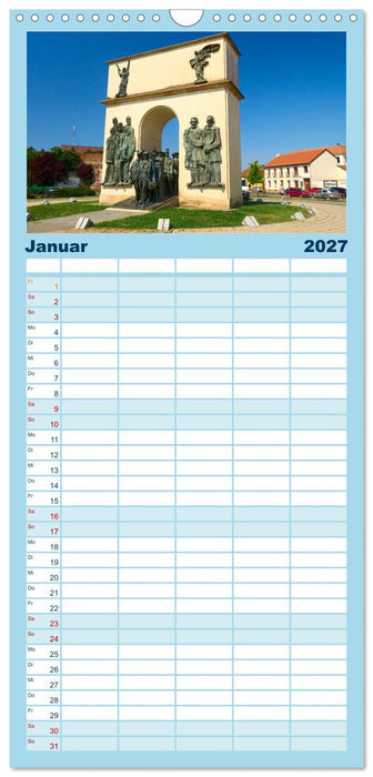 Streifzüge durch Arad (CALVENDO Familienplaner 2027)