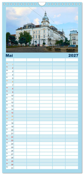 Streifzüge durch Arad (CALVENDO Familienplaner 2027)