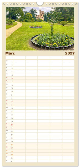 Potsdam - Schlösser, Parks und der Alte Fritz (CALVENDO Familienplaner 2027)