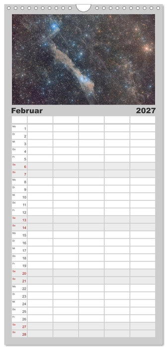 Deepsky XVIII (CALVENDO Familienplaner 2027)