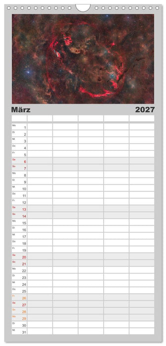Deepsky XVIII (CALVENDO Familienplaner 2027)