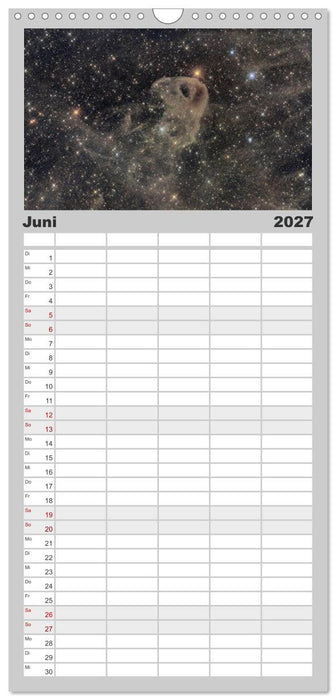 Deepsky XVIII (CALVENDO Familienplaner 2027)