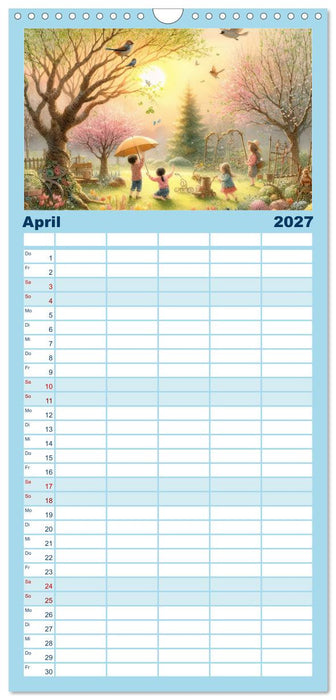 KINDERLAND (CALVENDO Familienplaner 2027)