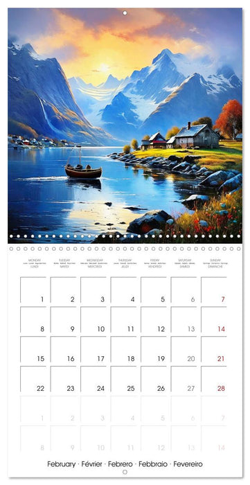 Vikings - Historical Explorers and Warriors (CALVENDO Monthly Calendar 2027)