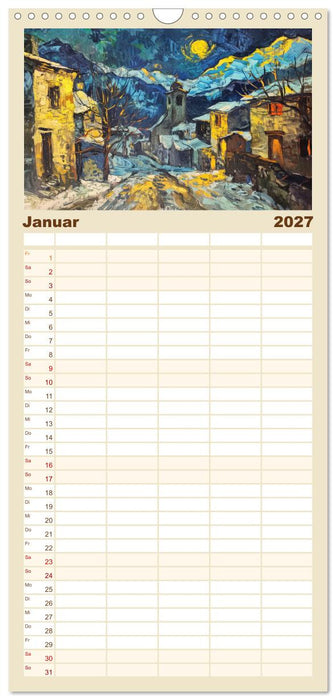 Vincents Jahr (CALVENDO Familienplaner 2027)