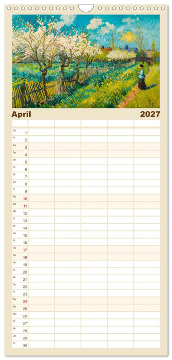 Vincents Jahr (CALVENDO Familienplaner 2027)