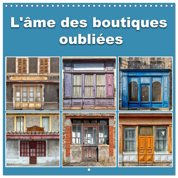 L'âme des boutiques oubliées (CALVENDO Calendrier mensuel 2027)
