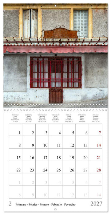 L'âme des boutiques oubliées (CALVENDO Calendrier mensuel 2027)