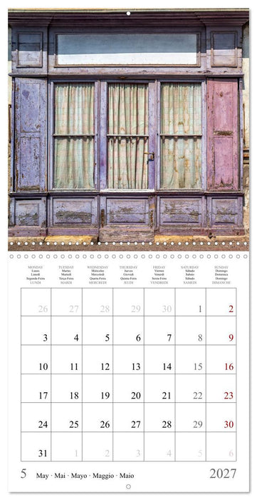 L'âme des boutiques oubliées (CALVENDO Calendrier mensuel 2027)