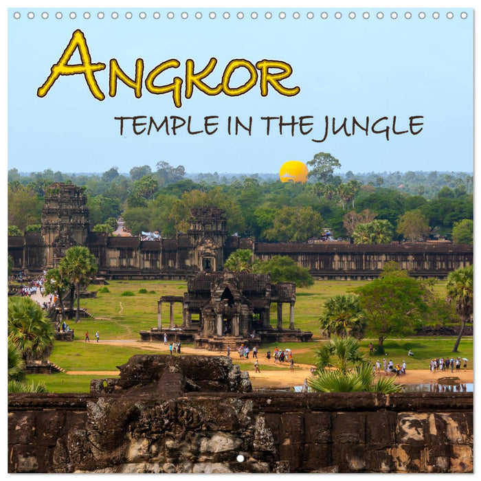 ANGKOR, TEMPLE IN THE JUNGLE (CALVENDO Monthly Calendar 2027)
