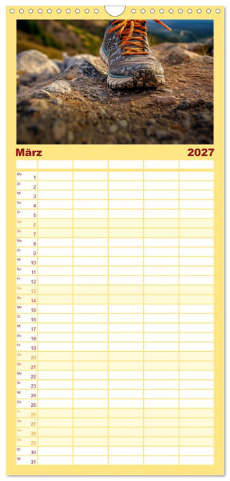 Motivation in Bewegung - Ein Jahr voller sportlicher Energie (CALVENDO Familienplaner 2027)