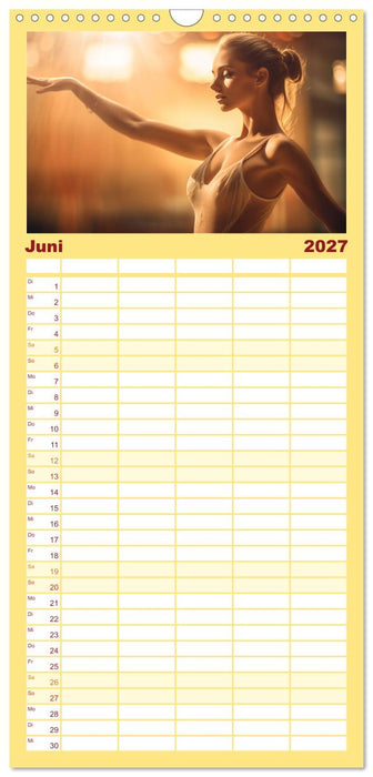 Motivation in Bewegung - Ein Jahr voller sportlicher Energie (CALVENDO Familienplaner 2027)