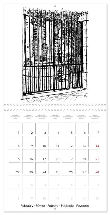 My PARIS (CALVENDO Calendrier mensuel 2027)