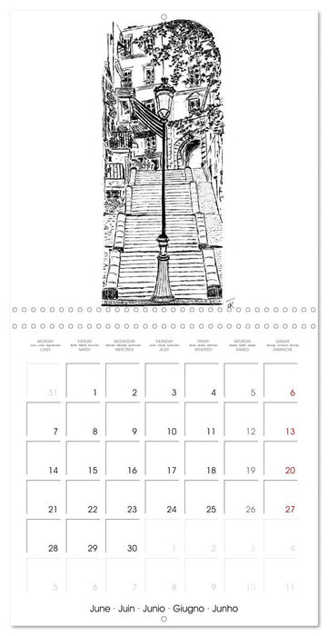 My PARIS (CALVENDO Calendrier mensuel 2027)