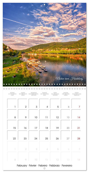 The colorful city of Heidelberg (CALVENDO Monthly Calendar 2027)
