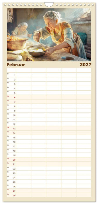 Mittelalter - Ein Blick in diese Zeit (CALVENDO Familienplaner 2027)