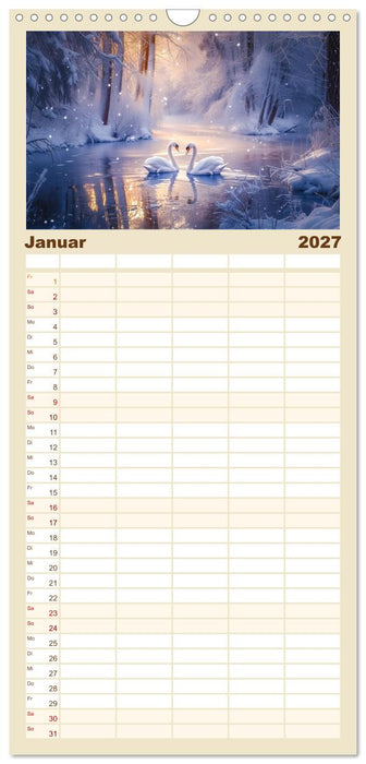 Zauberhafte Waldmomente (CALVENDO Familienplaner 2027)