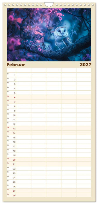 Zauberhafte Waldmomente (CALVENDO Familienplaner 2027)
