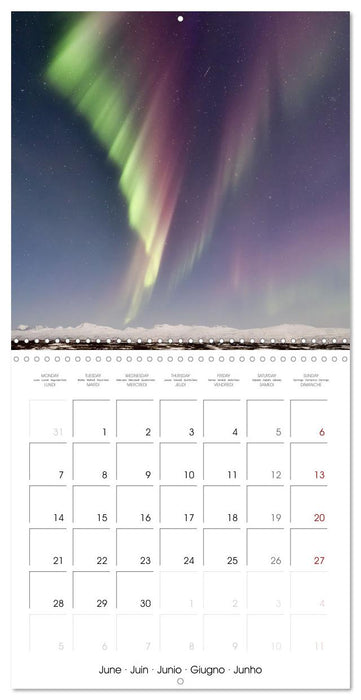 Northern Lights - The magic of Iceland (CALVENDO Monthly Calendar 2027)
