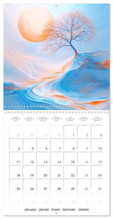 Trees in Hostile Realms (CALVENDO Monthly Calendar 2027)