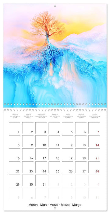 Trees in Hostile Realms (CALVENDO Monthly Calendar 2027)