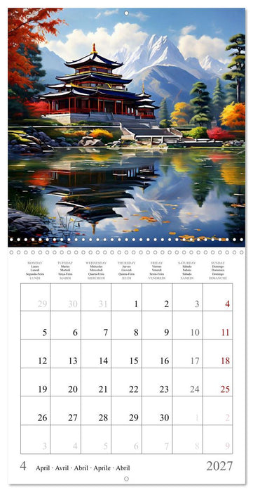 China - Magical Landscapes (CALVENDO Monthly Calendar 2027)