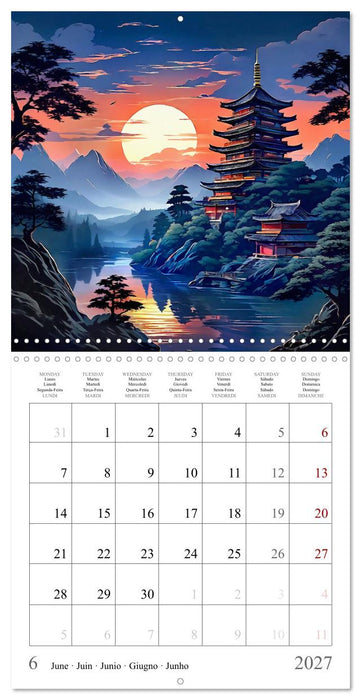 China - Magical Landscapes (CALVENDO Monthly Calendar 2027)